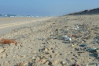 Rifiuti in spiaggia