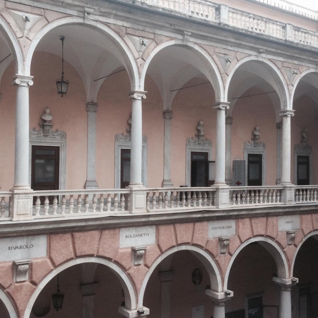 cortile palazzo tursi