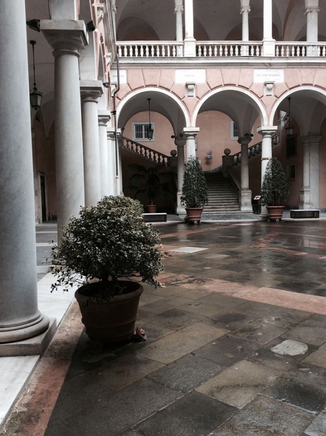 cortile palazzo tursi