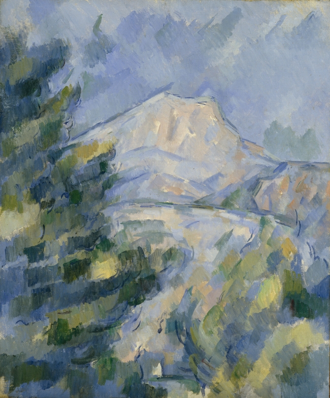 Paul Cézanne, La montagna Sainte-Victoire, 1904 -1906 circa