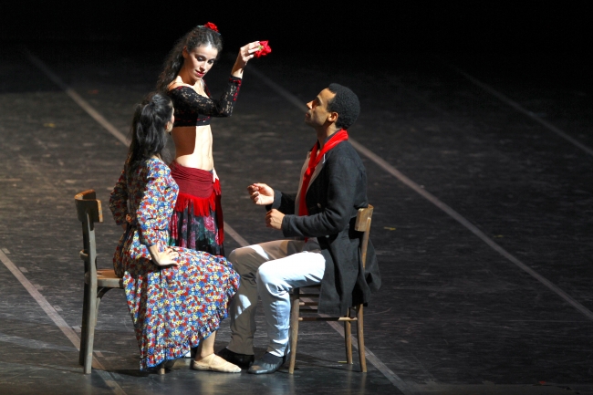 carmen (alice firenze  don josè (amilcar moret) foto M.Orselli
