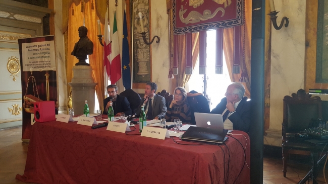 tavolo dei relatori