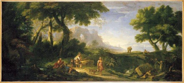 Paesaggio con figure di Carlo Antonio Tavella