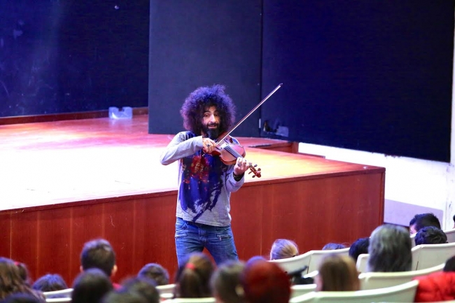 foto violinista