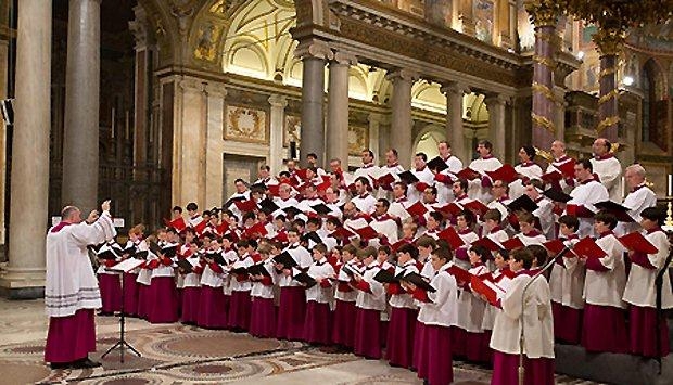 il coro della Cappella Sistina di Roma