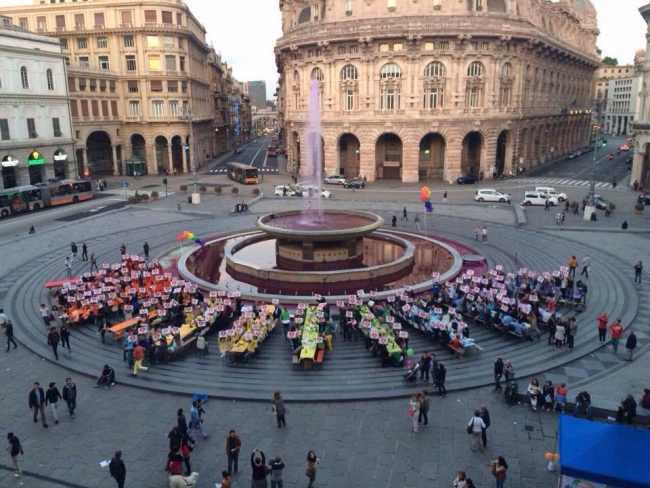 Cena di Coloramente a De Ferrari