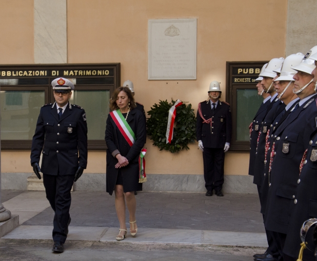 L'assessora Elena Fiorini è il comandante Giacomo Tinella