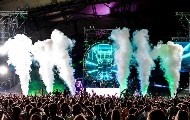 Il palco del Global Musi Festival edizione 2014