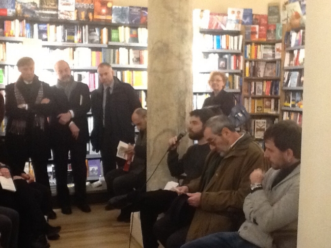 Il sindaco alla presentazione del libro Undici per la Liguria  