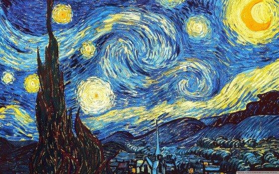 la notte stellata di Van Gogh