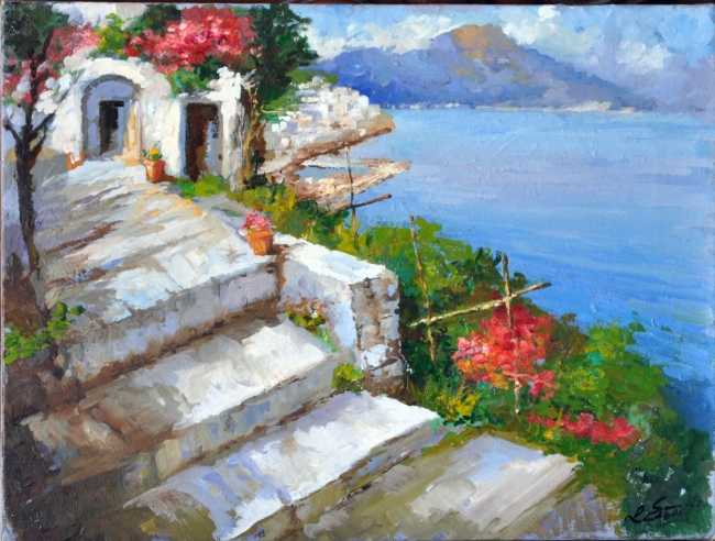 casina lungo la costiera amalfitana