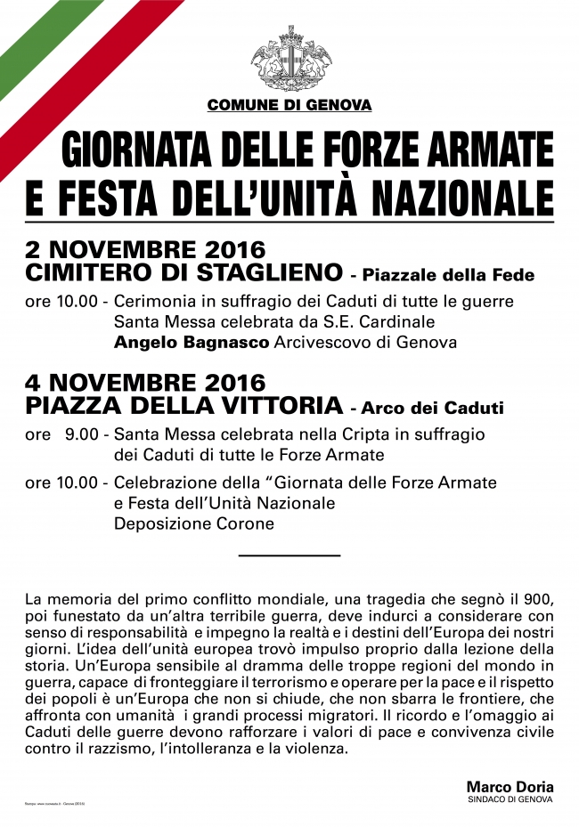 manifesto 4 novembre