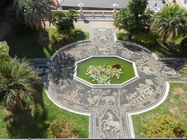 il risseu di Palazzo Reale di Genova
