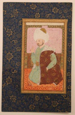 Ritratto di sultano ottomano - Turchia XVI secolo  