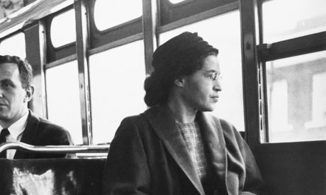 Rosa Parks in autobus