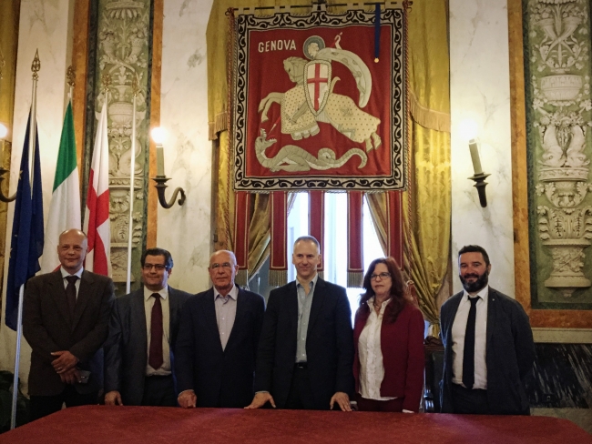 L'incontro a palazzo Tursi