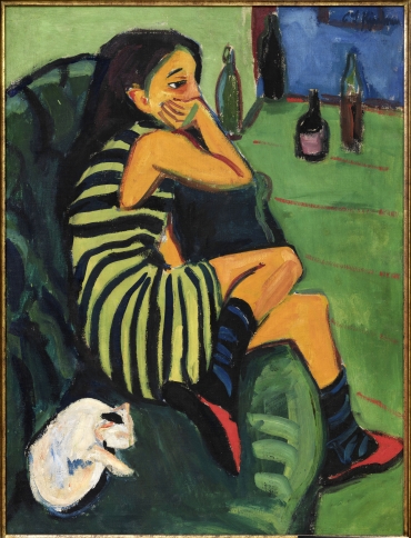 Ernst Ludwig Kirchner  Artista Marcella 1910