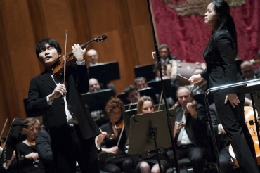 Un momento del Premio Paganini 2015