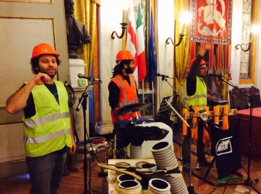 ritmiciclando a palazzo Tursi
