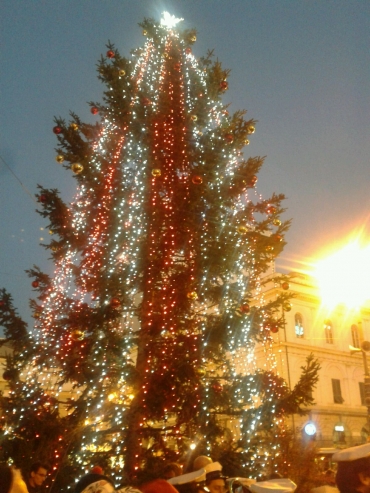 Albero di Natale in piazza de Ferrari
