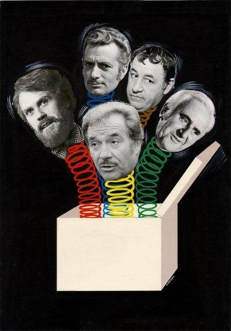 Illustrazione dal film "Amici miei"