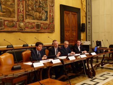 conferenza stampa anci a palazzo spinola