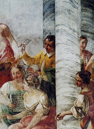 foto di un dipinto che ritrae Pasquale Anfossi