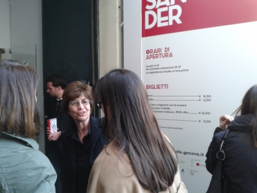 Ingresso della mostra