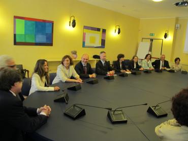 giunta in sala giunta, foto gianfranco sansalone