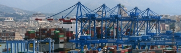 porto di Genova dall'alto