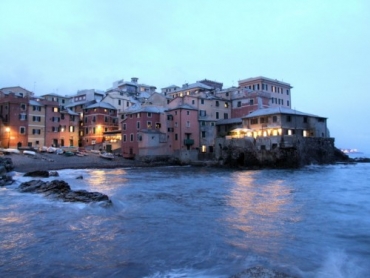Boccadasse al tramonto