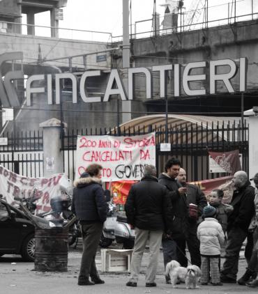 Cancelli cantieri sestri, Mimmo Giordano