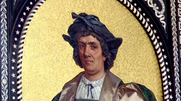 mosaico ritratto Colombo