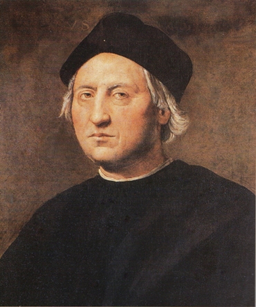 ritratto a olio di Cristoforo Colombo del 1520, attribuito a Ridolfo Bigordi det