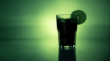bicchiere verde