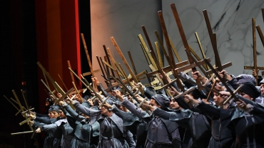 il coro del Teatro Regio di Parma (Don Carlo, 2016)