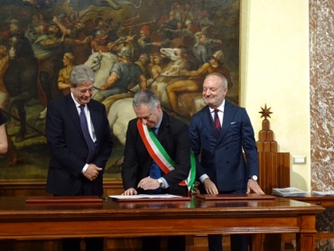 Doria firma a Roma Bando delle Periferie