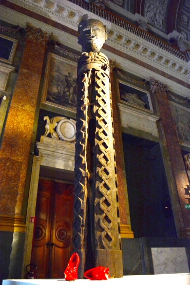 una scultura di Nazzaretto