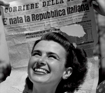 foto ragazza giorno liberazione