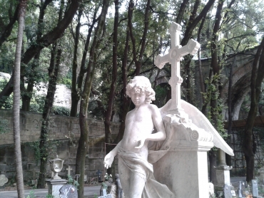 Tomba Fletcher (particolare), L. Brizzolara 1896