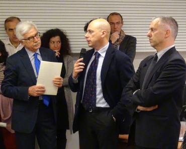 Il Sindaco alla presentazione del nuovo DG di Amiu
