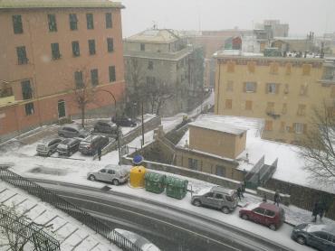 Oregina imbiancata - Foto di Simone D'Ambrosio