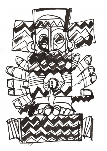 disegno  in bianco e nero 