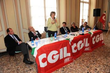 Convegno Cgil Genova villa Bombrini - foto di Luca Zennaro