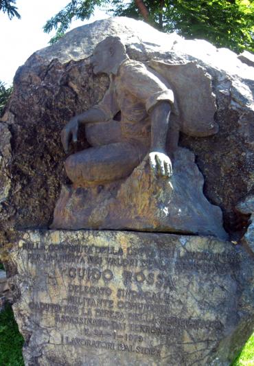 Il cippo di Cornigliano
