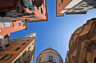 Centro storico fotografato da Publifoto 