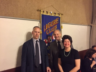 Il sindaco Doria al Ligure Club di San Francisco