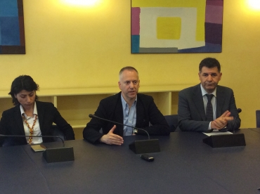 Marco Doria, Hadla Omer e Yilmaz Okran