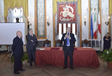 Il sindaco Bucci 