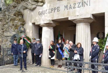 Le celebrazioni al Cimitero di Staglieno, 17 marzo 2017